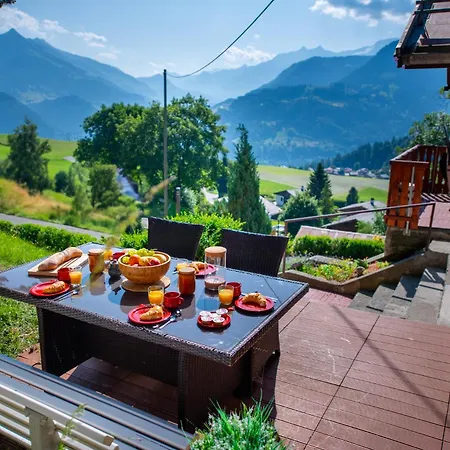 4 Personnes Avec Sauna Apartamento Leysin