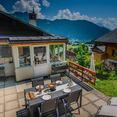 Avec Terrasses Et Vue Panoramique Leysin