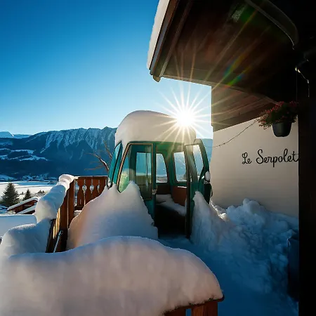 Avec Terrasses Et Vue Panoramique Leysin