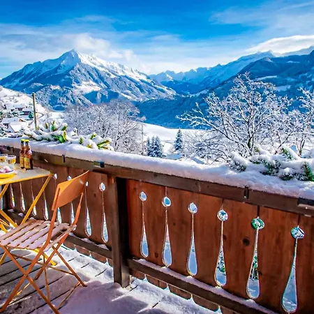 Avec Terrasses Et Vue Panoramique Appartement Leysin